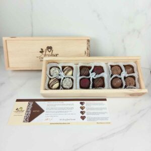 Aroha Chocolate Twelve Truffle Gift Box 1