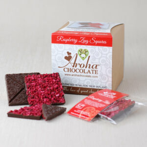 Raspberry Zing Squares Box