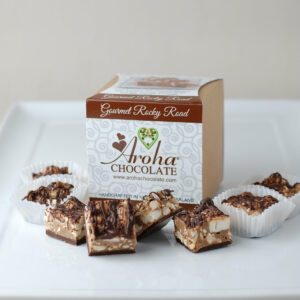 Twelve box of Aroha Chocolate Gourmet Rocky Road