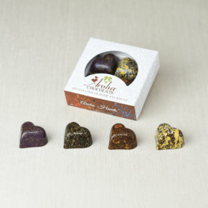 Aroha Chocolate Four Mixed Ganache Hearts