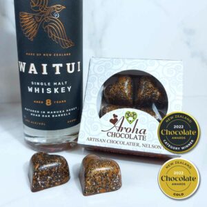Aroha Chocolate Whiskey Hearts Box 1 N A2
