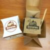 Aroha Chocolate S'mores Kit using Genuine USA Graham Crackers, American Marshmallows and Aroha Chocolate Squares - Open box stage 1
