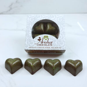 Aroha Chocolate Coconut Caramel Hearts