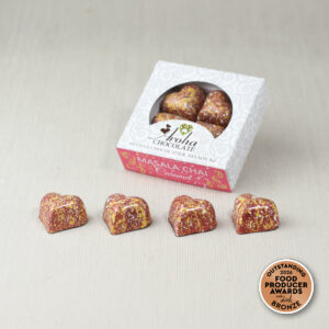 Aroha Chocolate Masala Chai Caramel Hearts
